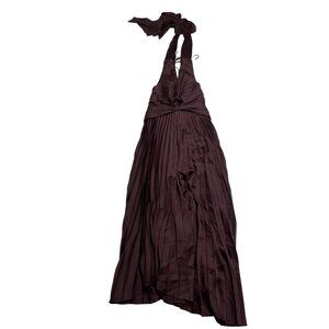 Acler Columbus Midi Dress in Blackberry